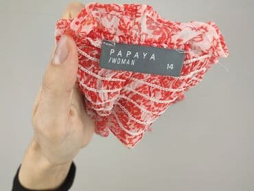 bluzka świąteczna damska pepco: Papaya, Bluzka damska, rozmiar M — 4