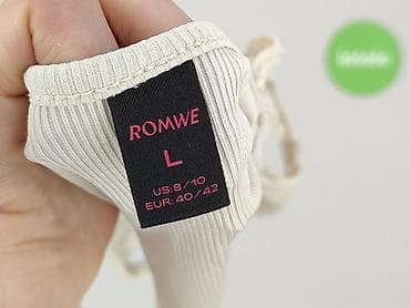stanik push up: Romwe, Top damski, rozmiar L — 4