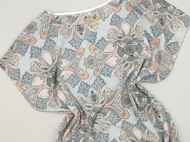 bluzki z baskinką duże rozmiary: Blue, Bluzka damska, rozmiar XL — 1