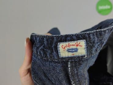 spodenko spódniczka jeans: Spódnica damska, rozmiar XS — 5