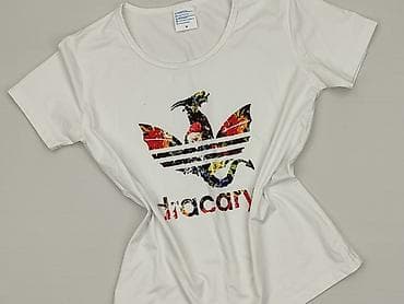 t shirt basic oversize: T-shirt damski, rozmiar M — 1