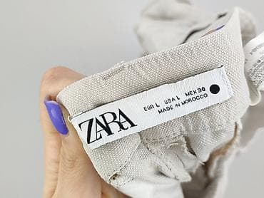 bene: Zara, Spodnie materiałowe damskie, rozmiar L — 4
