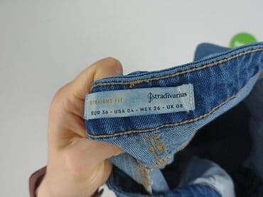 jeansy straight stradivarius: Stradivarius, Jeansy damskie, rozmiar S — 4
