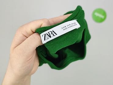 light green: Zara, Bluzka damska, rozmiar S — 4