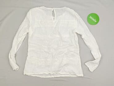 biała jedwabna bluzka damska: Bluzka damska, rozmiar S — 3