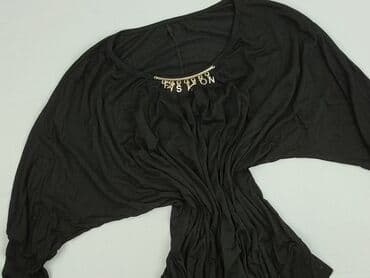 czarne bluzki w lodke: Bluzka damska, rozmiar L — 2
