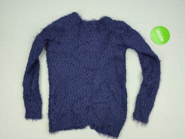 niebieski golf damski: Kardigan damski, M — 3