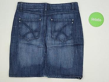 spódnice jeans mini: Spódnica damska, rozmiar L — 3