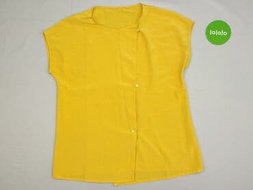 żółte bluzki z krótkim rękawem: Bluzka damska, rozmiar XL — 2