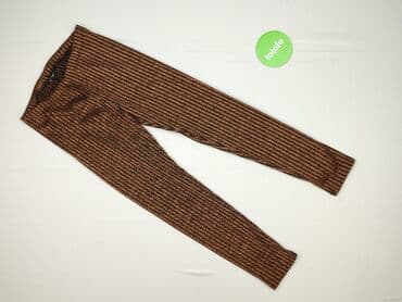 legginsy biedronka prążkowane: Legginsy Eleganckie damskie, rozmiar S — 2