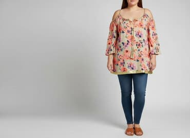 sklep internetowy z sukienkami dla puszystych: Sukienka damska, rozmiar XL — 7