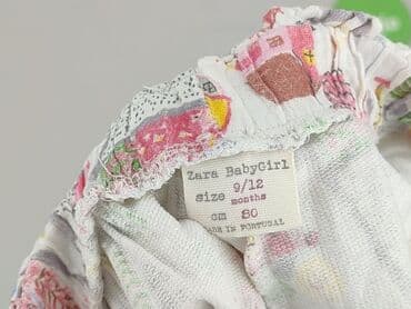 stradivarius spodnie zielone: Baby material trousers, 9-12 months, 74-80 cm, Zara, condition - Very good — 4