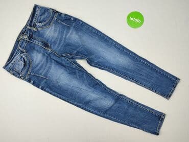 fioletowe jeansy damskie: Jeansy damskie, rozmiar L — 2