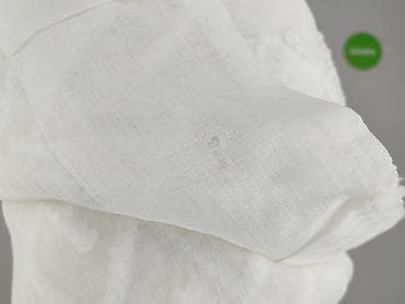 figurki kur: Biała firana/woal z wypukłym wzorem - Kolor: śnieżna biel - Materiał — 4