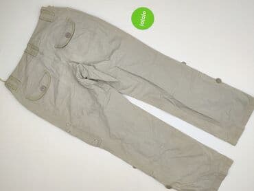 cargo wide leg: RAINBOW K, Spodnie cargo damskie, rozmiar L — 3