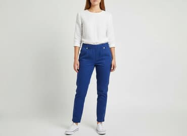 spodnie bojówki dresowe: George, Spodnie damskie, rozmiar M — 8