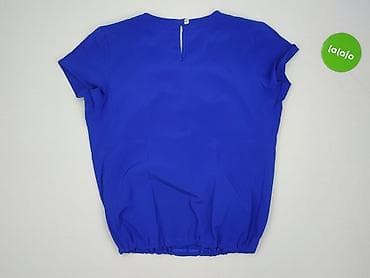 chabrowa bluzki plus size: Bluzka damska, rozmiar L — 3