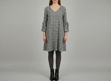 sukienka w czerwoną kratę damska: Sukienka damska, rozmiar S — 1