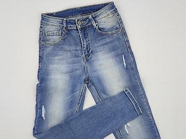 jeans rodzaje: Jeansy damskie, rozmiar M — 1