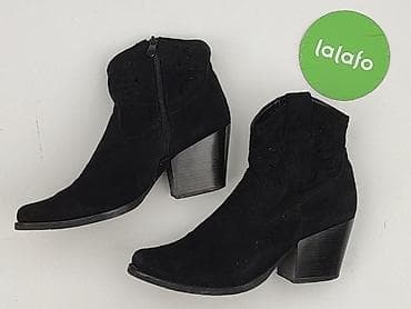 kapcie usb: Botki damskie, rozmiar 38 — 4