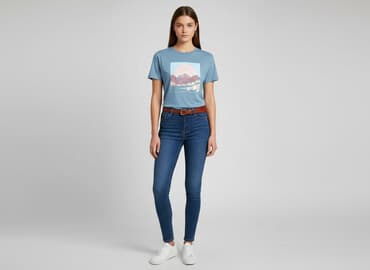 bluzki solar nowości: Shein, T-shirt damski, rozmiar L — 6