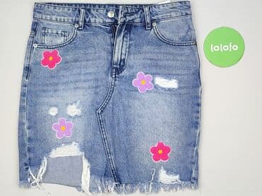 spódniczka dżinsowe z wysokim stanem: Spódnica damska, rozmiar S — 2