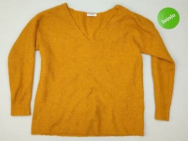 sweter z dodatkiem moheru: Pieces, Sweter damski, rozmiar M — 2