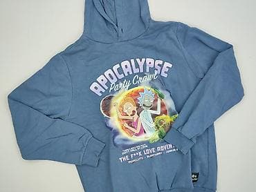 pull and bear stranger things: Rick and Morty, Bluza z kapturem dla mężczyzn, rozmiar M — 1