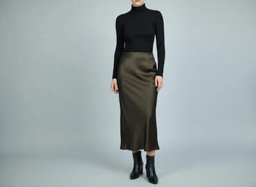 spodnica satynowa c a: Spódnica damska, rozmiar M — 1