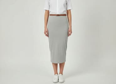 plisowane spódnice szara: Spódnica damska, rozmiar S — 5