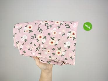 Dekoracje do domu: Różowy materiał w drobny kwiatowy wzór - Tkanina dekoracyjna z — 6