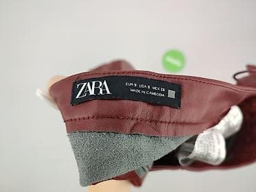 legginsy emo: Zara, Legginsy Ze skóry ekologicznej damskie, rozmiar S — 5