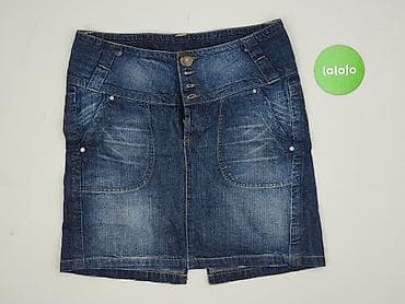 straight jeans: Used Jeans, Spódnica damska, rozmiar L — 2