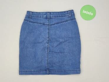 spódniczka jeansowe plisowane: Spódnica damska, rozmiar S — 3