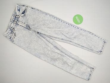 dżins tekst: PULL&BEAR, Jeansy damskie, rozmiar S — 2