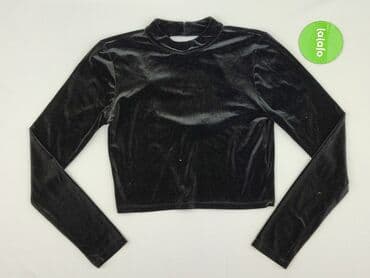 bluzki z tiulem czarne: Bluzka damska, rozmiar S — 3