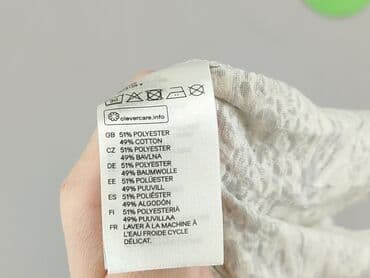 koszulka z długim rękawem h m: H&M L.O.G.G., Top damski, rozmiar XS — 4