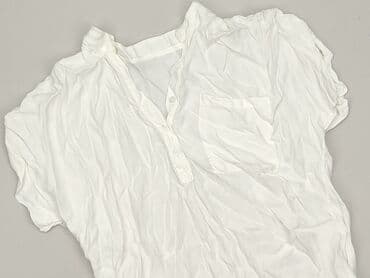 biale bluzki z kolnierzykiem: Bluzka damska, rozmiar S — 1