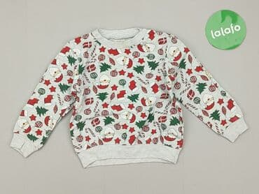 c and a bluza: Sweatshirt, Fox&Bunny, 1.5-2 years, 86-92 cm, condition - Good — 2