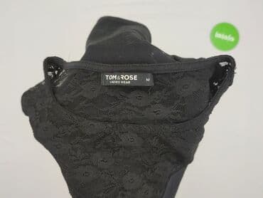 czarne bluzki krótki rękaw obcisła: Tom Rose, Women's blouse, size M (EU 38) — 4
