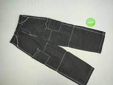 sprane jeansy: H&M Divided, Spodnie cargo damskie, rozmiar 2XS — 2