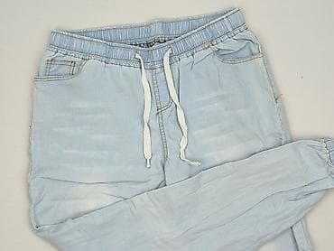 jeansy jogger: Jeansy damskie, rozmiar L — 1