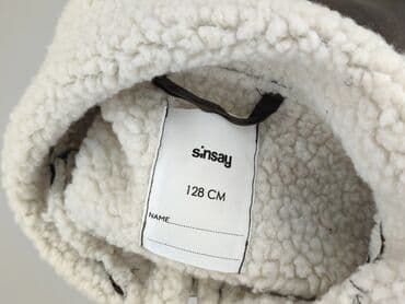 czapka bobo choses: Kurtka zimowa, Sinsay, 8 lat, 122-128 cm, stan - Bardzo dobry — 4