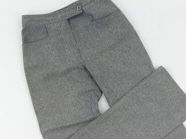 Women: Material trousers for women, size S (EU 36) — 1