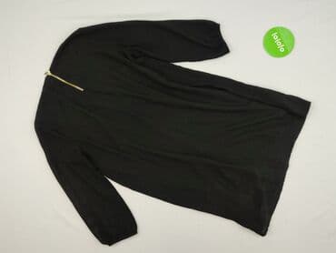 czarną sukienka z białym kołnierzykiem h m: H&M, Sukienka damska, rozmiar S — 5