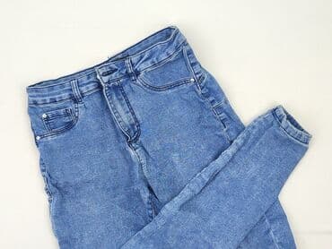 cropped jeans: DENIM JEANS, Jeansy damskie, rozmiar M — 1