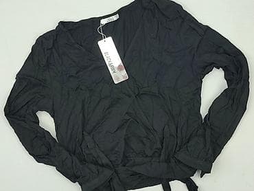 basic bluzki damskie: Black, Bluzka damska, rozmiar S — 1