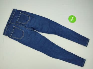 czerwone jeansy: Denim Collection, Jeansy damskie, rozmiar M — 3