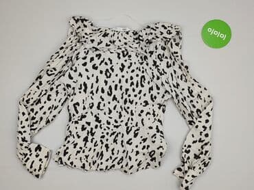 zara sukienka bufiaste rękawy: Zara, Bluzka damska, rozmiar M — 3