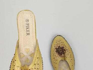 buty na platformie cropp: Klapki damskie, rozmiar 38 — 4